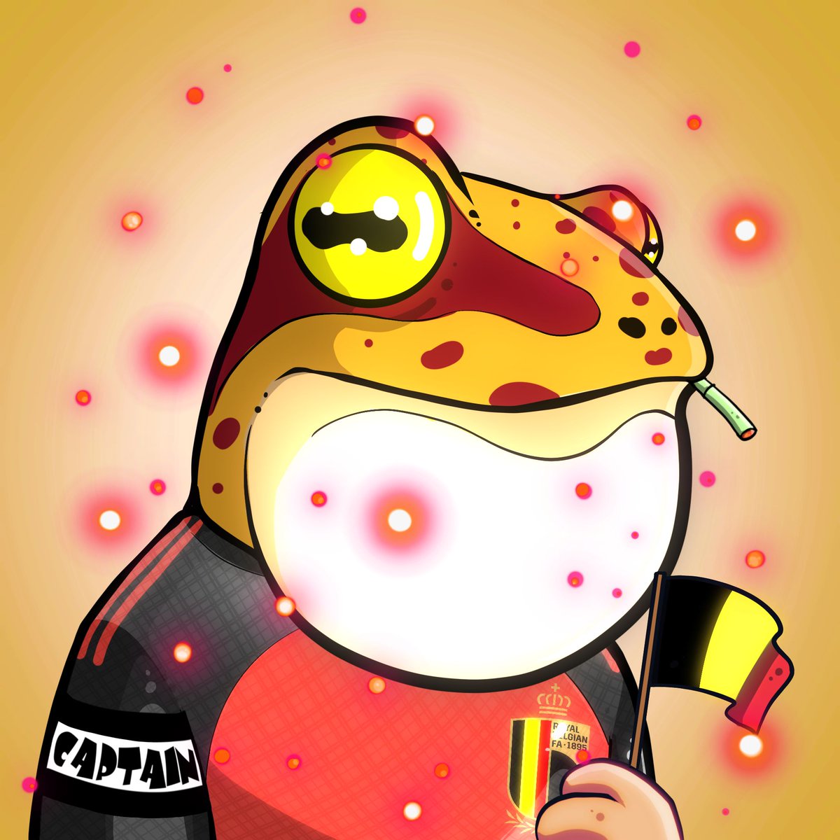 The Belgian Captain is up for a giveaway 🇧🇪🐸  

-Follow <a href="/TheStonedFrogs/">The Stoned Frogs</a> 
-Like &amp; RT 
-Tag a football bud 

#2024Euros