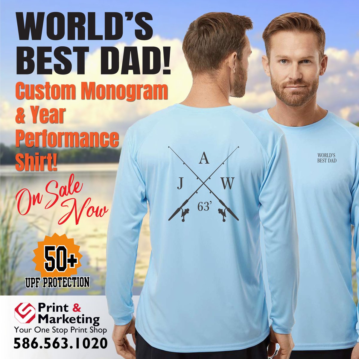 LabelStopInc's tweet photo. World's BEST DAD! Custom Fisherman Performance Shirt on SALE now! Perfect Father's Gift for DAD!
Click here to order: https://t.co/o6kvePcMnS
— feeling thankful. https://t.co/5OHXkoXbK9