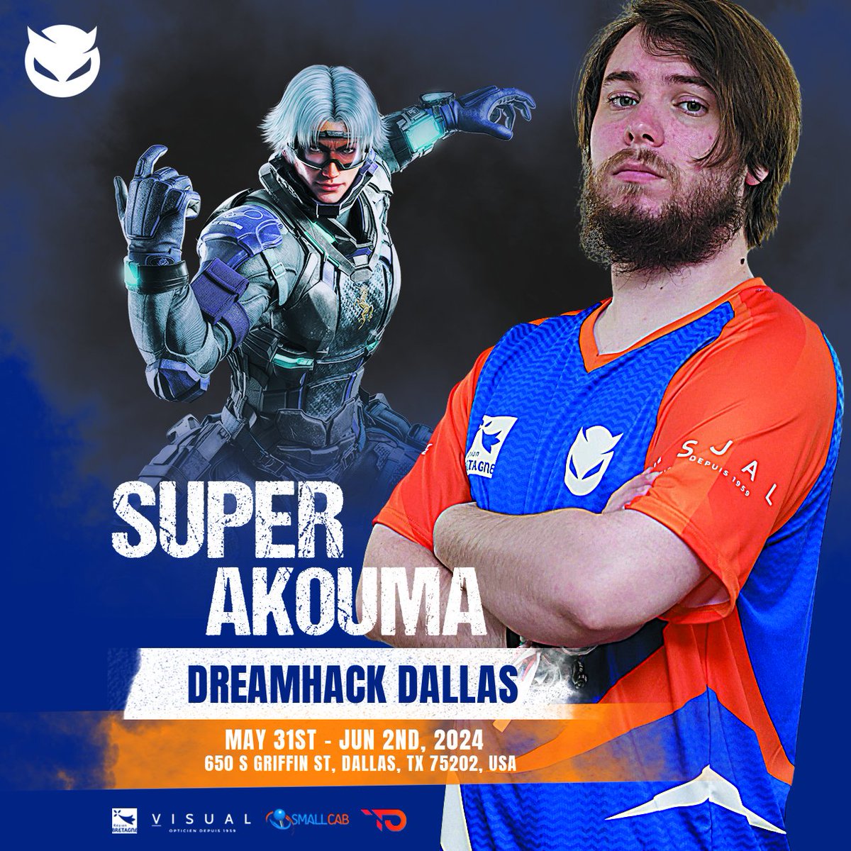 Crazy Esport Région Bretagne 🏆 🇪🇺 (@crazyesports) on Twitter photo Encore présent aux USA 🇺🇸 , <a href="/SuperAkouma/">CRaZY HB Super AKouma</a> participera ce week-end au tournoi #Tekken8 de la #DHDallas ! 👊
Bracket : start.gg/tournament/dre… Encore présent aux USA 🇺🇸 , <a href="/SuperAkouma/">CRaZY HB Super AKouma</a> participera ce week-end au tournoi #Tekken8 de la #DHDallas ! 👊
Bracket : start.gg/tournament/dre…
