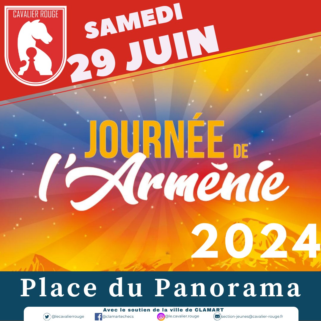 Envie de passer une belle apres midi dans une ambiance festive ;) ? <a href="/lecavalierrouge/">Le Cavalier Rouge</a> organise comme chaque année un mini-open entre nos jeunes &amp; ceux de l'école Tarkmantchatz.
En parallèle des échiquiers sont disponnibles pour ceux qui souhaitent faire une partie ;)