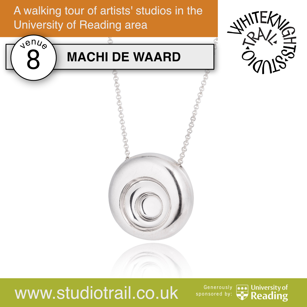 MACHI DE WAARD: JEWELLERY
studiotrail.co.uk
Mark the 8th and 9th on your calendars. We look forward to seeing you.
 #wst2024 #whiteknightsstudiotrail #wstreadinguk #rdguk