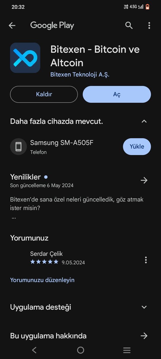 _Serdar62_'s tweet photo. @bitexencom @dolgun_resul çok güzel bir uygulama ... Görevlerin devamı gelmesi dilegiyle https://t.co/pbJ5u7NeS8