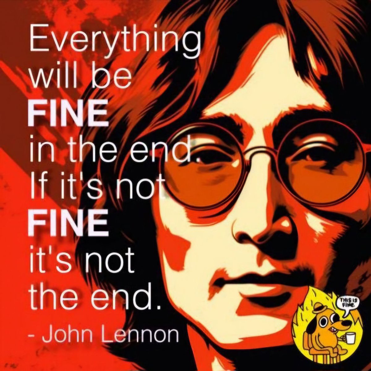 Who can argue with #JohnLennon 
#beatles #fine is gonna make serious music in the #meme scene ⁦@finecoineth⁩ ⁦@thisisfinerc⁩ 
#pepe dev is #fine dev