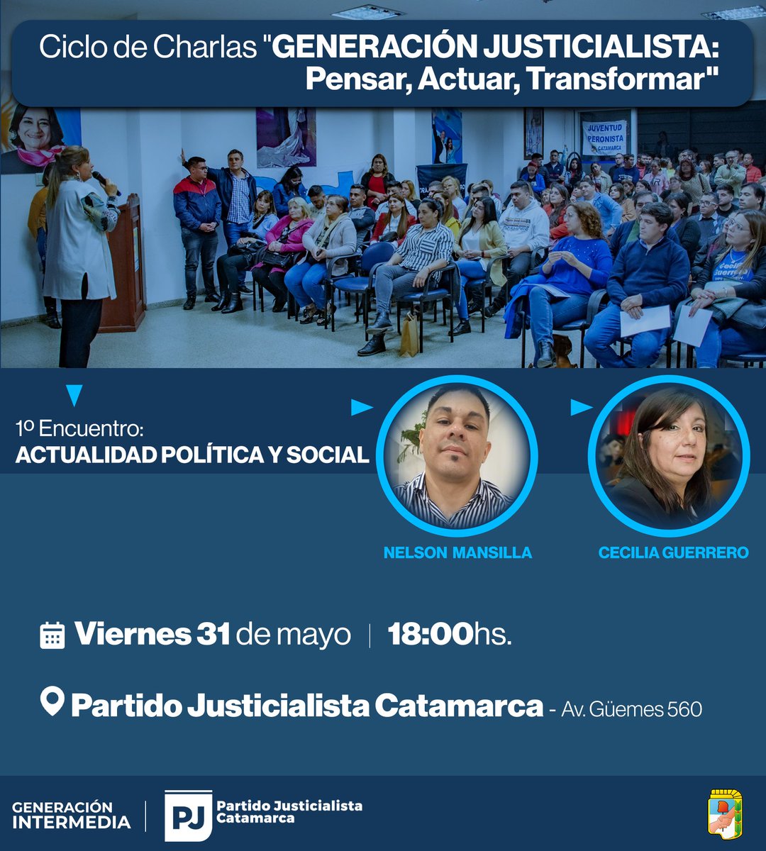 Un análisis integral de la situación política y social actual en Argentina y Catamarca, con un enfoque en el impacto de las políticas públicas y propuestas de mejora desde una perspectiva justicialista. Te esperamos! ✌️