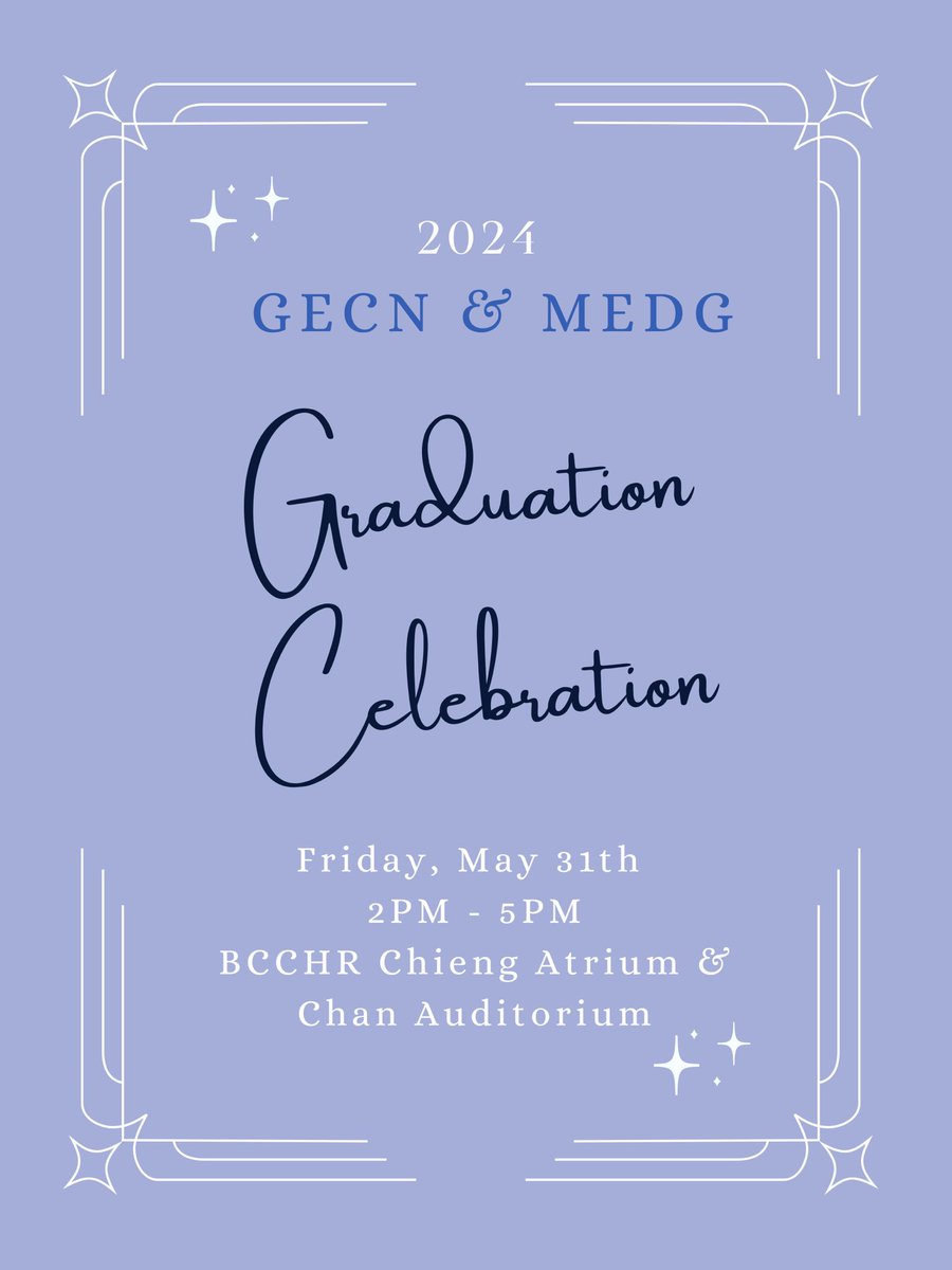 UBC Medical Genetics Graduate Students Association tweet media
