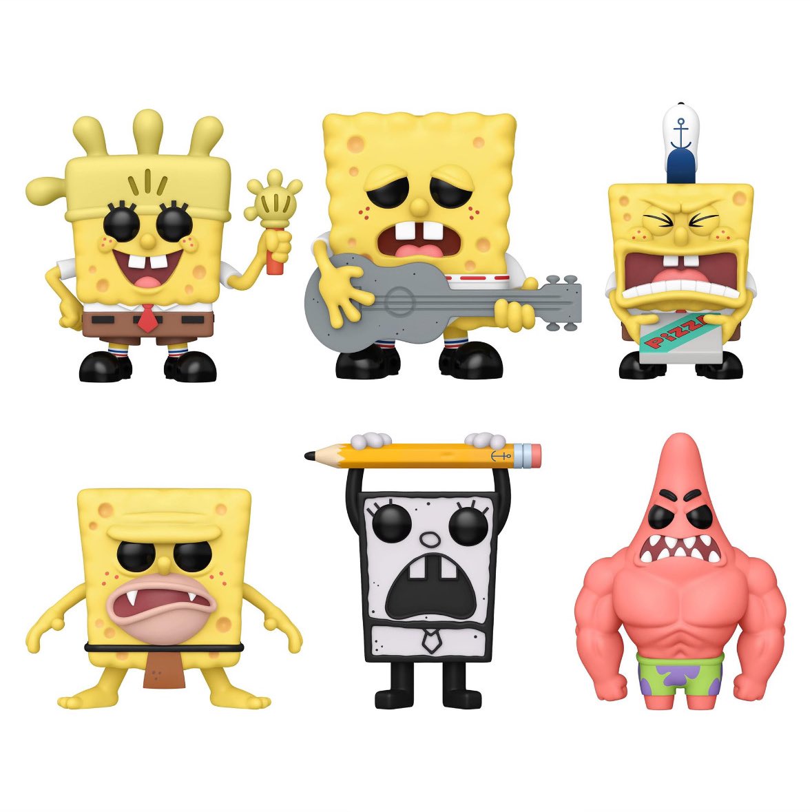 ‘SPONGEBOB’ 25th Anniversary Pop Vinyls are available for pre-order! DoodleBob: amzn.to/3yGJa3c Caveman SpongeBob: amzn.to/4buG5Sp Fry Cook Games Patrick: amzn.to/3yAYONs Glove World SpongeBob: amzn.to/45aFxPm Ripped Pants SpongeBob: