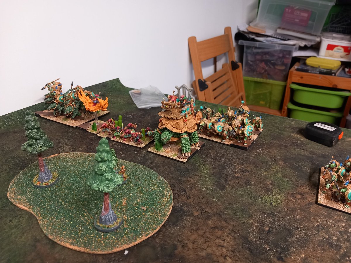 Yesterday's game salamanders vs ogers, push mission win to the salamanders #kingsofwar