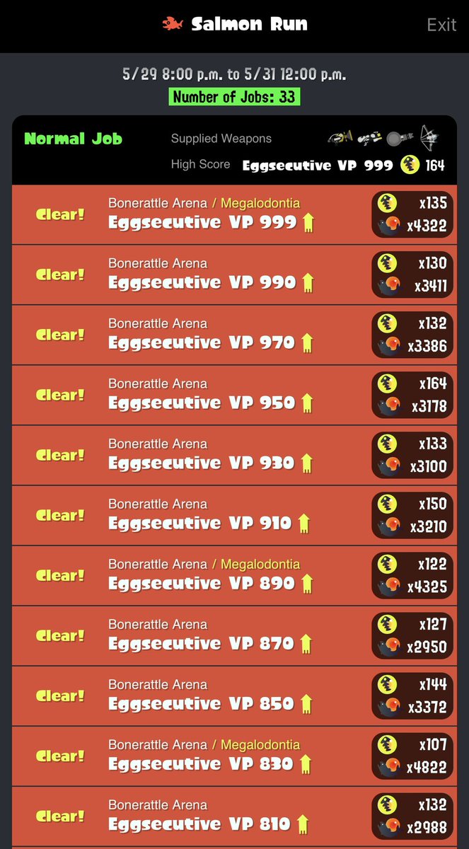 My best freelance 9s in Splatoon 3 so far, 2 unfortunate losses around 520 but it do be like that. GGs to all my freelancer teammates. It’s a good rotation for Joe’s.