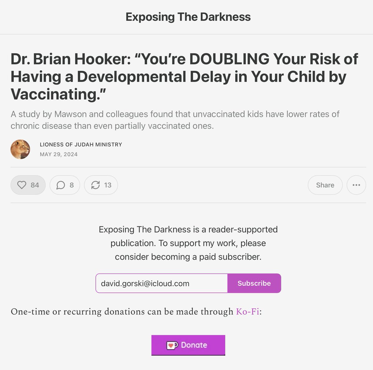 As I kept saying and keep saying, this was always going to happen. 'New school' anti-#covidvaccine antivaxxers are devolving into just antivaxxers, repeating very old antivax tropes, misinformation, and lies about, for example, SIDS and #vaccines and vaccines causing autism.