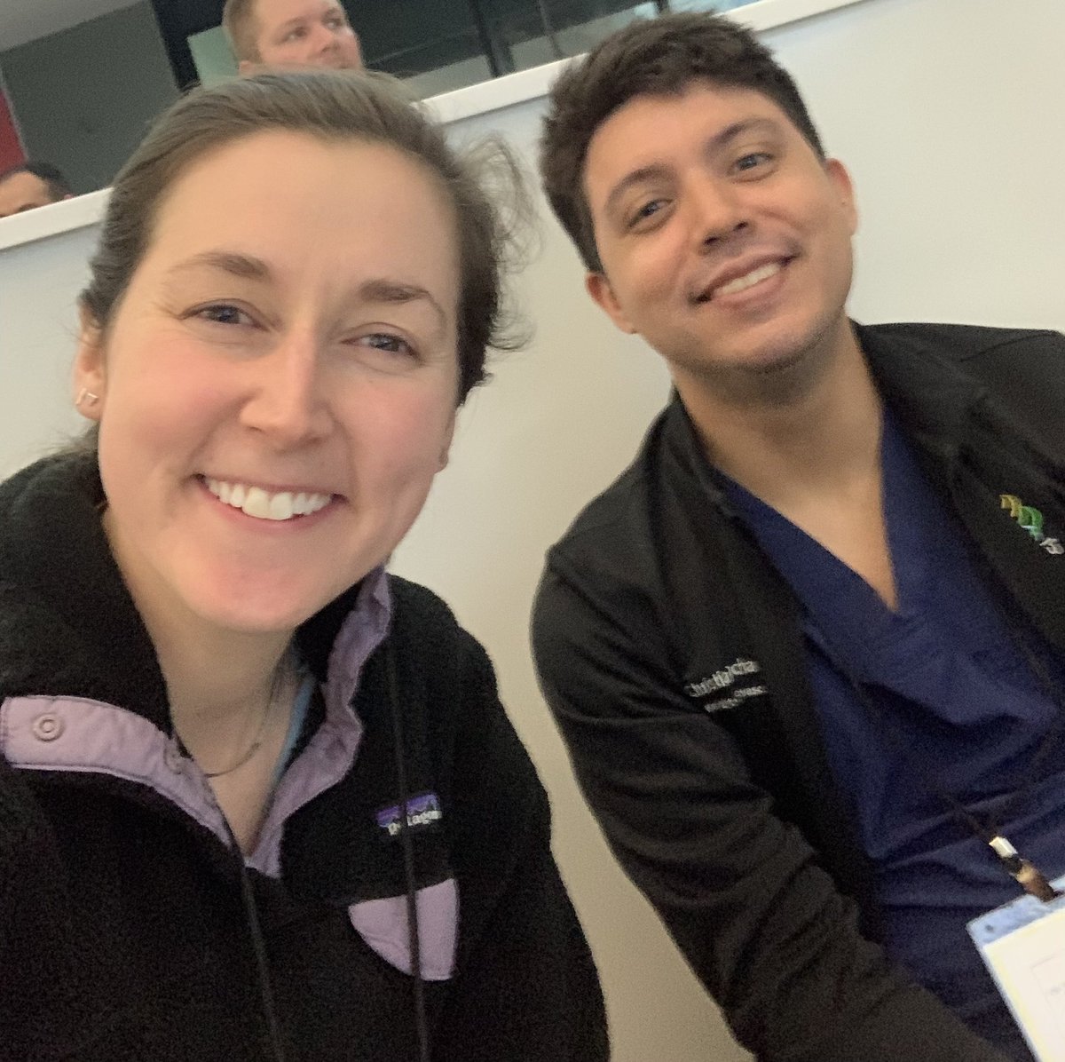 Katie V (@katiev_md) on Twitter photo After an awesome hands-on morning of surgical skills, airway management, and chest tube placements at <a href="/UMN_CCCEdSummit/">UMN Critical Care Cardiology Education Summit</a> - we take a quick break for lunch and rapid fire debate with an expert panel!
<a href="/CardioNerds/">CardioNerds</a>
<a href="/goodmra1/">Rachel Goodman</a> <a href="/InchausteguiC/">Christian Inchaustegui, MD</a> <a href="/YoavKarpenshif/">Yoav Karpenshif</a> After an awesome hands-on morning of surgical skills, airway management, and chest tube placements at <a href="/UMN_CCCEdSummit/">UMN Critical Care Cardiology Education Summit</a> - we take a quick break for lunch and rapid fire debate with an expert panel!
<a href="/CardioNerds/">CardioNerds</a>
<a href="/goodmra1/">Rachel Goodman</a> <a href="/InchausteguiC/">Christian Inchaustegui, MD</a> <a href="/YoavKarpenshif/">Yoav Karpenshif</a>