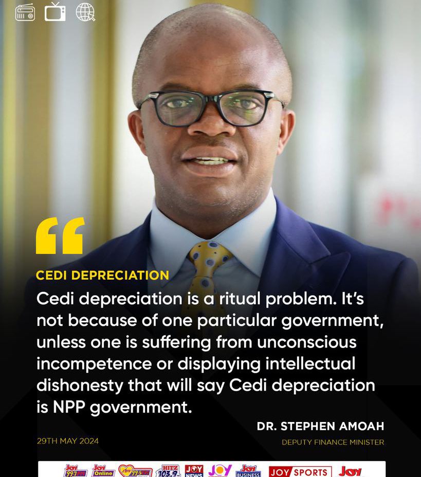 If you people know this why were you blabbing all over the place about exchange rates and fundamentals of the economy in 2016? Why did Bawumia make that statement? Didn’t he know back then that cedi depreciation is a ritual problem?