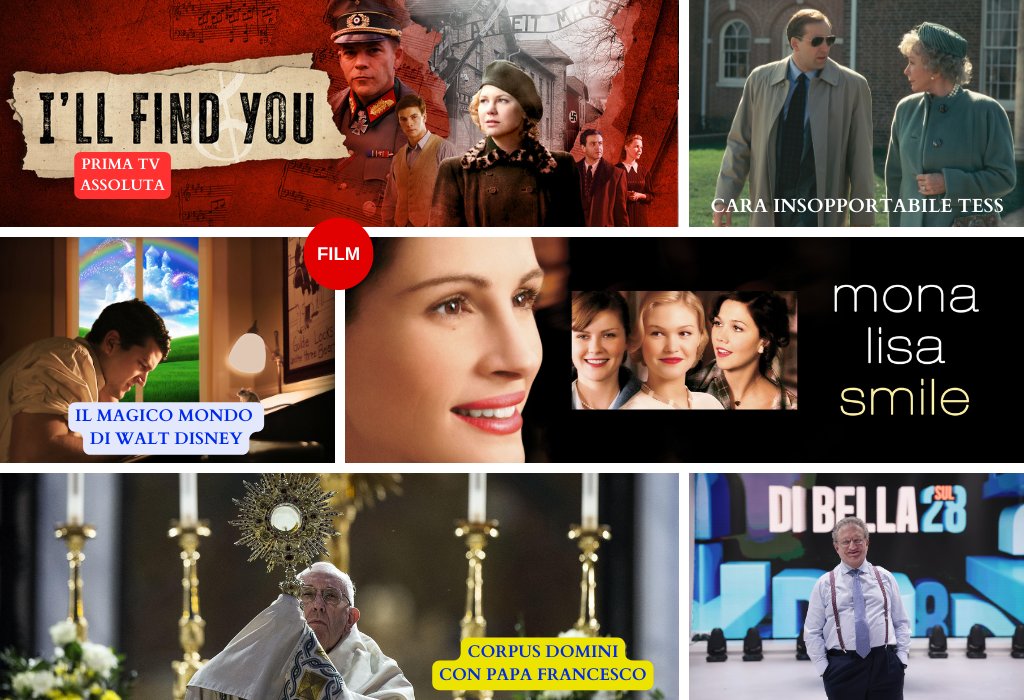 TV2000it's tweet photo. 📨#Newsletter #Tv2000
Dal #31maggio
🇻🇦#PapaFrancesco e il #CorpusDomini
📽Grandi #film in prima serata
'I’ll find you' in #primatv assoluta
👨🌾Al via '#Agrinet: il futuro in campo'
Leggi 👇
https://t.co/5HjTGeAAnL
Iscriviti per ricevere #news 👇
https://t.co/0QqbNr0Qtb https://t.co/d8SR3ZeiQi