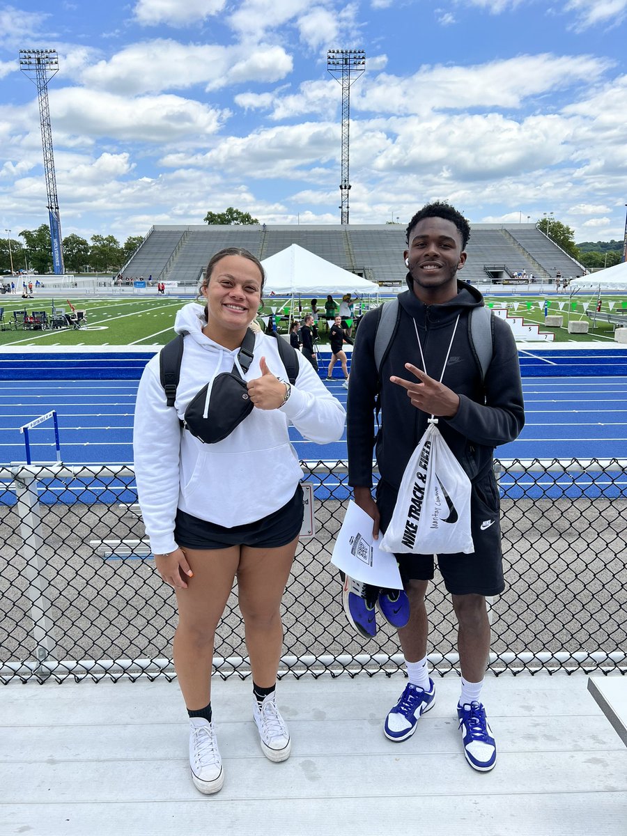 Good luck Bree and Montay at states today!