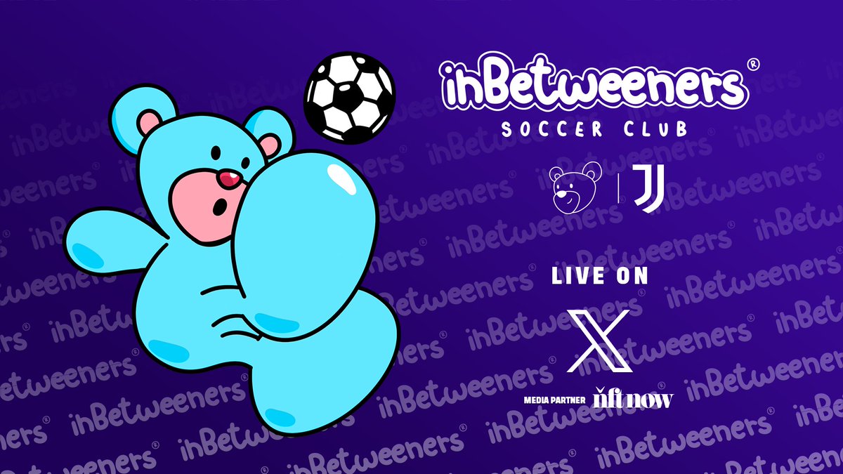 inBetweenersNFT's tweet photo. Join us for an exciting Space on May 31st at 3pm EST/9pm CET   

🎉 We're partnering with @juventusfc and @nftnow to bring you exclusive insights and answers about the collaboration. Don't miss out! https://t.co/hUjcZdzFtx