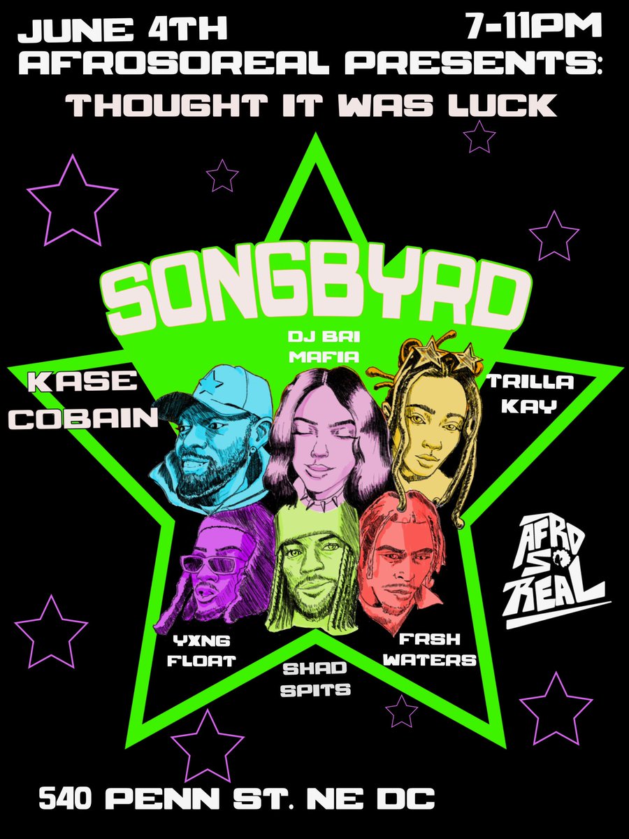 PERFORMING AT THE <a href="/SongbyrdDC/">Songbyrd Music House</a> JUNE 4th 🛸 

Ticket Link: link.dice.fm/rP3LtCUT3Ib?sh…