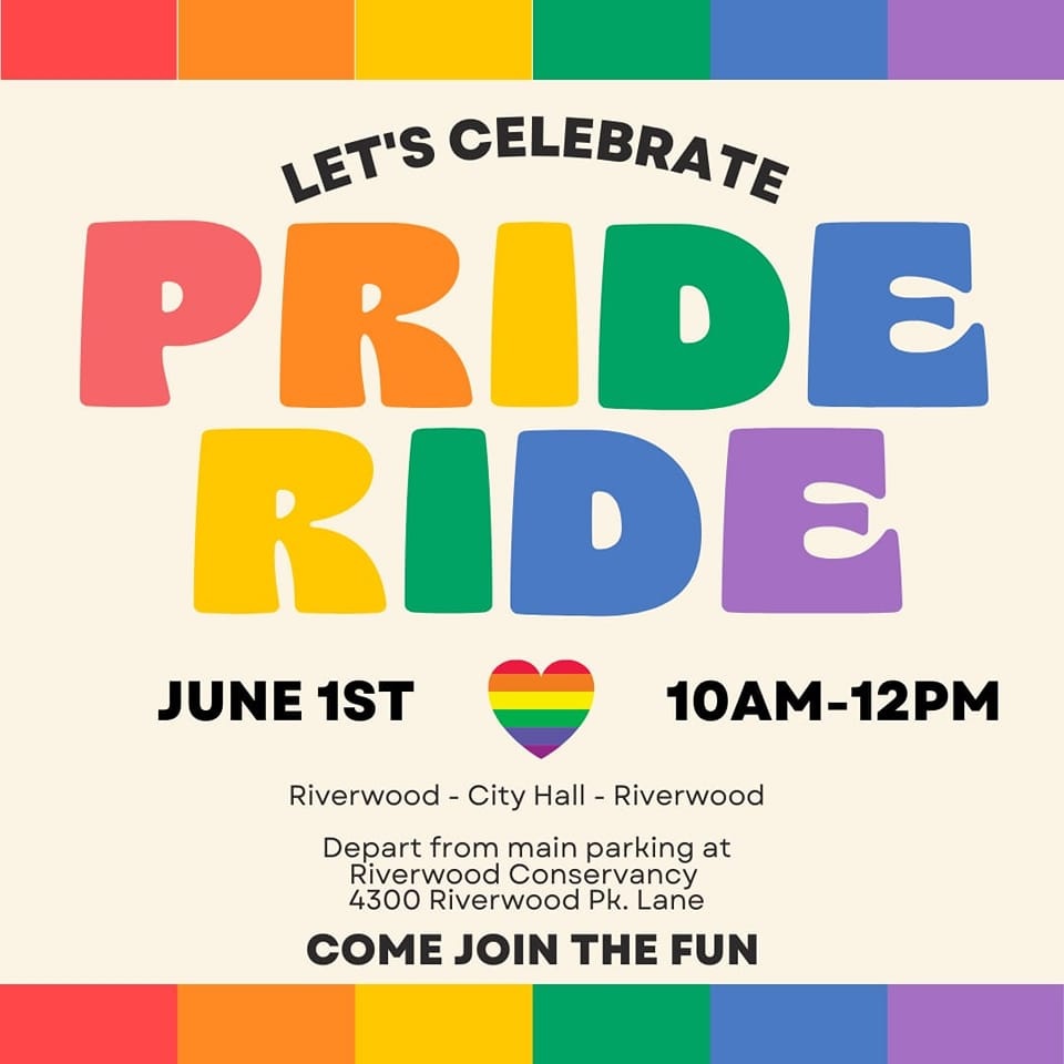 MissCyclingNow's tweet photo. 🏳️‍🌈 PRIDE RIDE: Sat June 1 @ 10am- 12noon, led by Streetsville @RollersSlow from 📍Riverwood Conservancy to Mississauga City Hall for #PrideMonth flag raising ceremony. 🔄~10km 🦺🚴🏿🚴🏽‍♀️🚴🏽‍♂️ All Welcome! GPS route 🧭🗺 + 🆓 Reg'n via 🔗: https://t.co/SmMgwGqiNc | #bikeMississauga 🚲 https://t.co/P18qwlYIU9