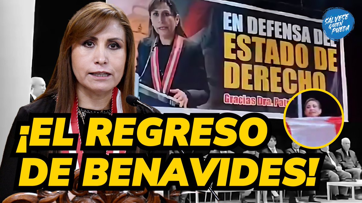 El pleno del Congreso aprueba proyecto fujimorista que elimina movimientos regionales. Se cumplió pedido del Ejecutivo y denuncian al fiscal de la Nación. Destituida Patricia Benavides fue aclamada por apristas y extremistas de “la resistencia. 🔗: youtu.be/uZt1zYDP9DM