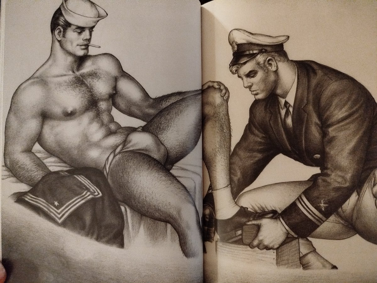 Внезапно нашли артбук Tom of Finland