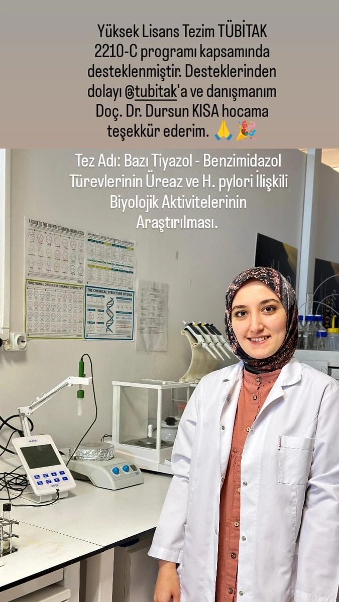 drsn57's tweet photo. Moleküler Biyoloji ve Genetik Anabilim Dalı öğrencimiz  Vildan SAĞ’ın YL tezi TÜBİTAK 2210-C kapsamında desteklenmiştir. Kendisini tebrik eder, başarılar dilerim.. https://t.co/OnSiyngBs4