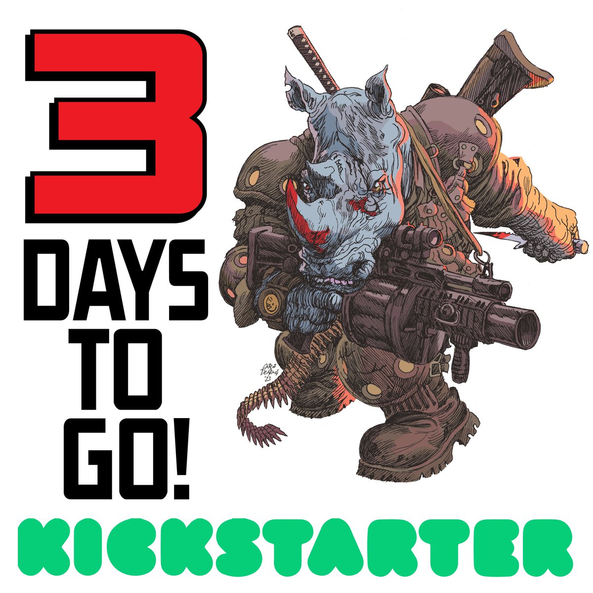 3 Days to go in the Elephantmen Kickstarter!

kickstarter.com/projects/comic…