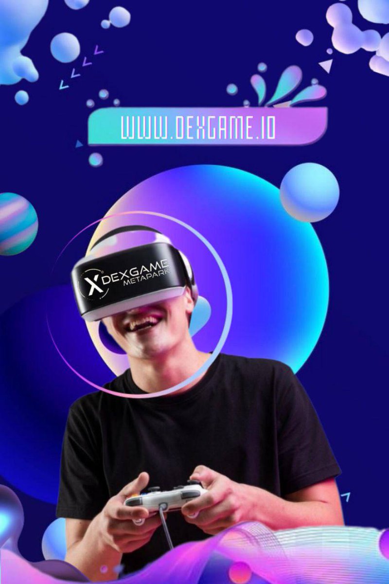 Have you discovered the #DexGame Metapark that will take you beyond reality?Be sure to visit this incredible universe where the gaming world meets
#dxgm 🌟 #dexgame 🤫 #oxro 🤫
