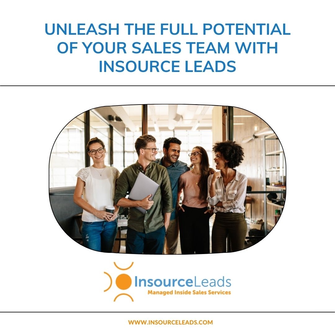 Unleash the full potential of your sales team with Insource Leads’ performance-based appointments. 

#UnleashPotential #PerformanceBased #B2BLeadGeneration #SalesStrategy #AppointmentSetting #OutsourcedSales #SalesGrowth #InsourceLeads