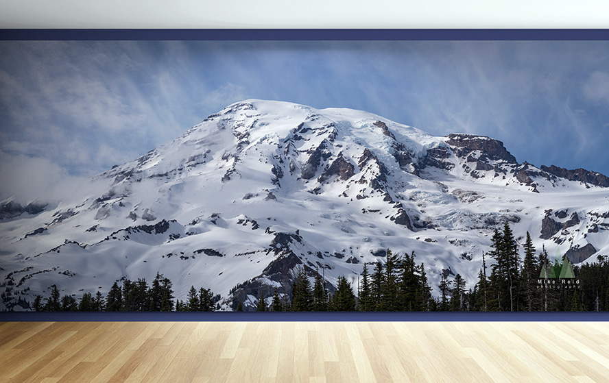 Floor to ceiling Mount Rainier is a good thing #pnw #nature #mountains