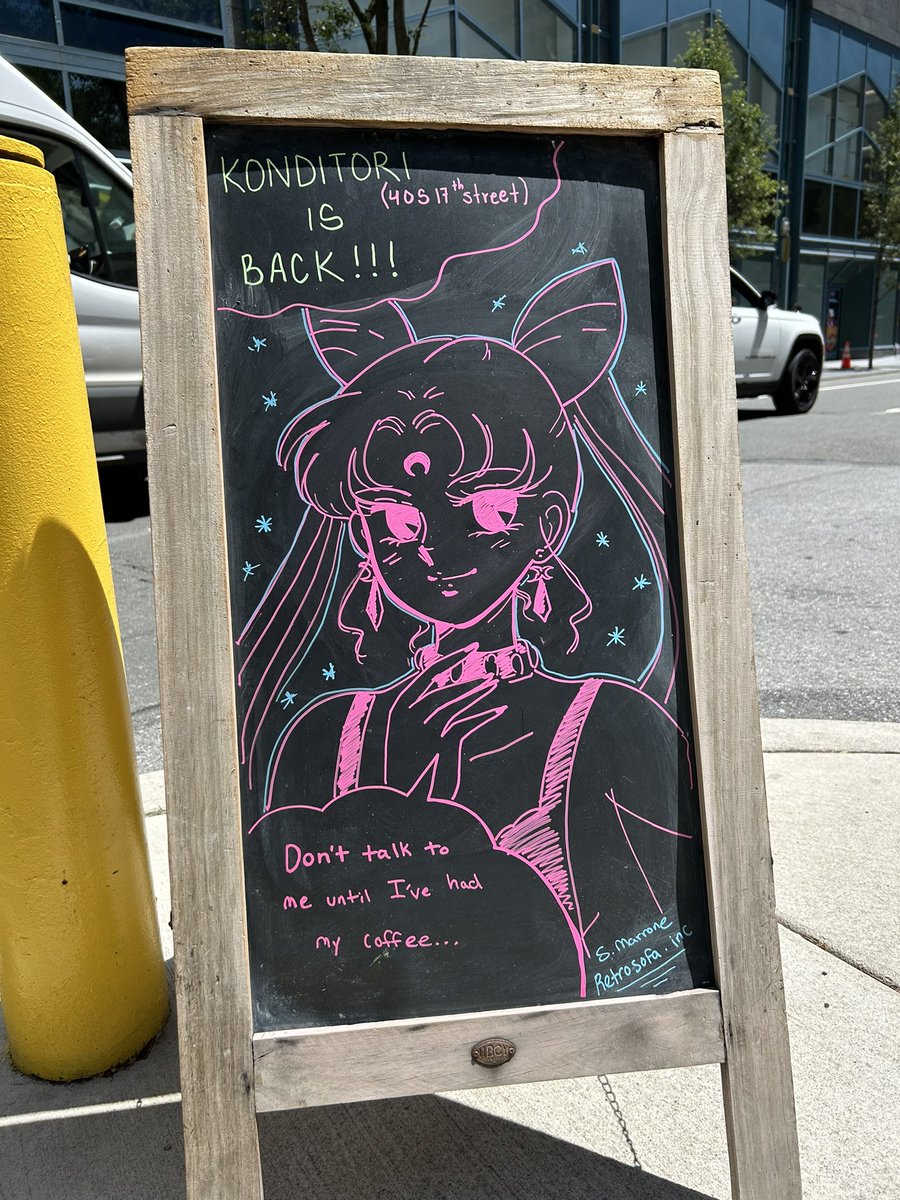 I did another sign! This time I drew Wicked Lady.