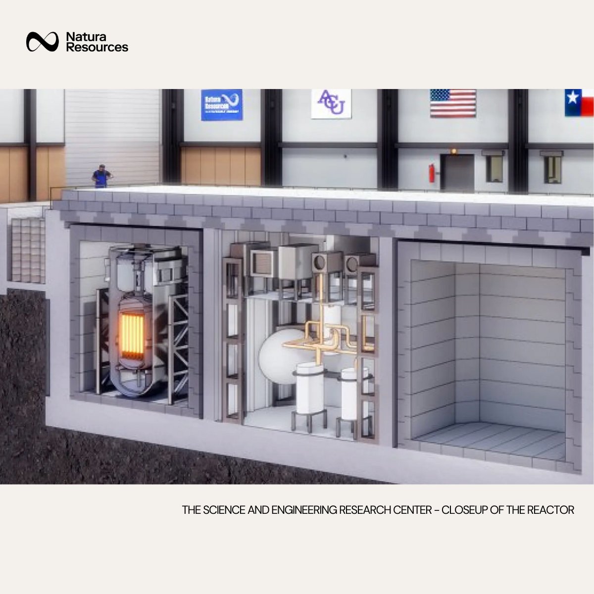 The first deployment of a Natura Resources'  Molten Salt Research Reactor will demonstrate successful licensure of a liquid-fueled reactor with the Nuclear Regulatory Commission (NRC).

naturaresources.com/development

#moltensaltreactor #cleanenergy #energytransition #advancednuclear