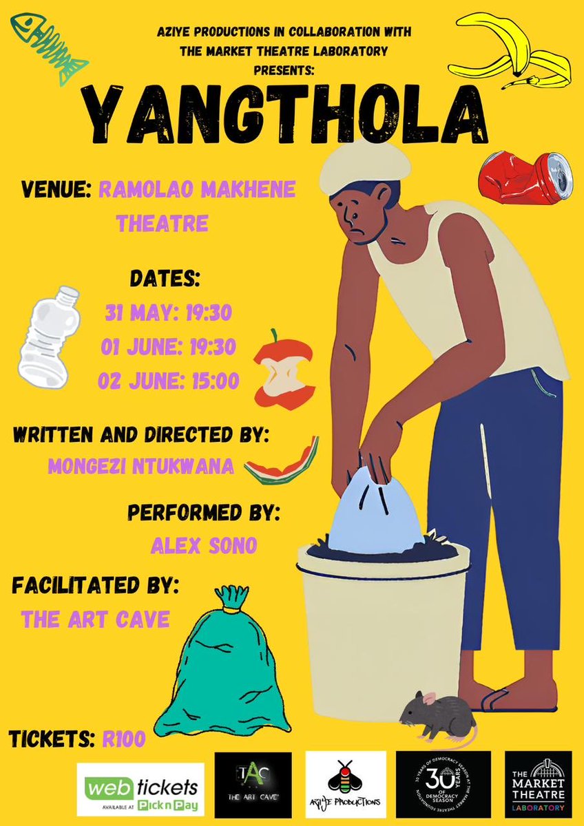 performing Yangthola! again at The Market Lab. 

we’re raising funds for the National Arts Festival. Come see me . ❤️‍🩹