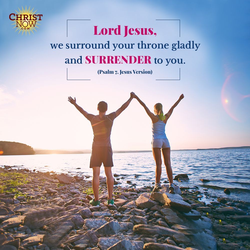 Lord Jesus, we surround your throne gladly and SURRENDER to you.

#jesus #christ #christian
#life #religion #motivation #praise
#bibleverses #peace #jesusislord