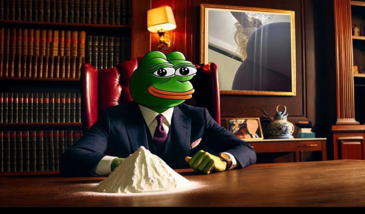 Phat2Kz's tweet photo. Shah , you are the goal 

$votepepe
Most trending 

WE GOT PEPE AS PRESIDENT RUNNING FOR OFFICE 

Our chart is super bullish 

Help raise funds for the campaign 
Peep the chart - all organic 

Pepe presidente of the meme world 

$votepepe 

https://t.co/BgiDEdV4zJ…

8xtm1NciERHd5MT61fvMvefpzWrSDWZhWi64bqZDMJ92