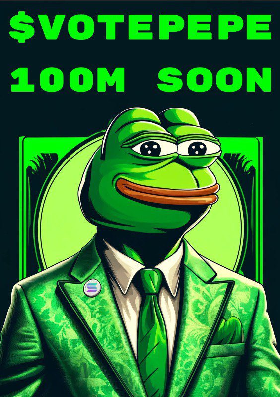 Phat2Kz's tweet photo. Shah , you are the goal 

$votepepe
Most trending 

WE GOT PEPE AS PRESIDENT RUNNING FOR OFFICE 

Our chart is super bullish 

Help raise funds for the campaign 
Peep the chart - all organic 

Pepe presidente of the meme world 

$votepepe 

https://t.co/BgiDEdV4zJ…

8xtm1NciERHd5MT61fvMvefpzWrSDWZhWi64bqZDMJ92
