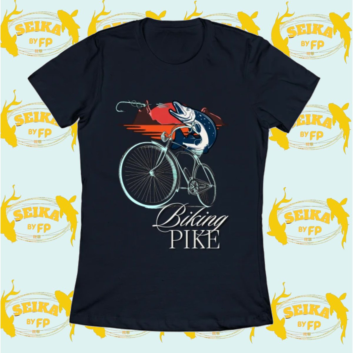 seika_by_FP's tweet image. New Design Launched!🚴‍♂️ Bike in style with this fun design featuring a pike living its best life on a bike. Perfect for cyclists &amp;amp; fishing lovers! 🐟 New Design Sale at TeePublic for 2 days!🎉 
tee.pub/lic/-vP4m_KiOv4

#bikerider #bikin #bikepro #bikegirl #cyclist #fishingtrip