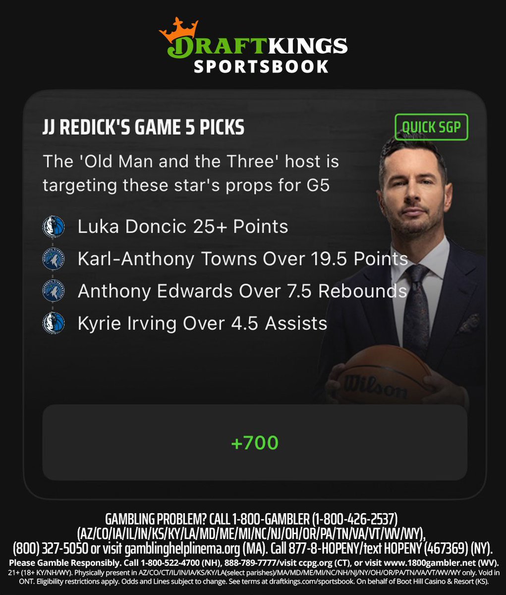 Backing these stars tonight in Minnesota 👀

#DKPartner | @DkSportsbook
