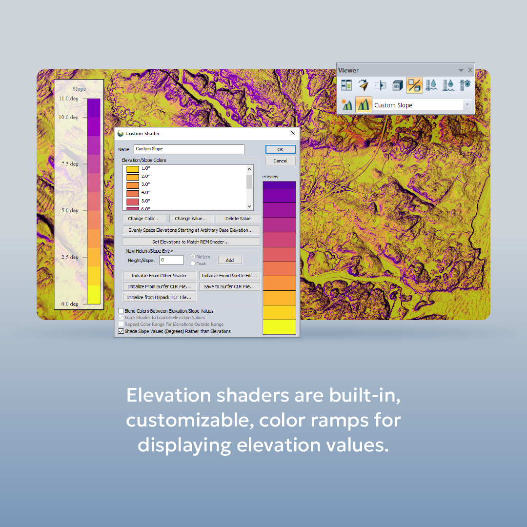 BlueMarbleGeo's tweet image. The 2D view is a classic top-down view of any data in Global Mapper, and it can be used to visualize 3D Data. 🔎 In this infographic, we dive into the tools for visualizing 3D data from the 2D view in this infographic! 
#GlobalMapper #2DView #ContourLines