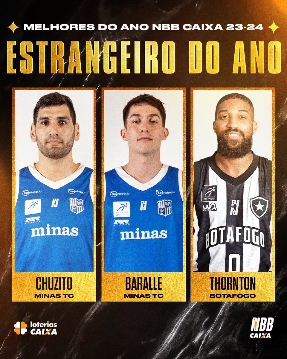 OS MELHORES DA TEMPORADA! 🎖️ Confira os indicados ao prêmio de estrangeiro do #NBBCAIXA 2023/24 ⬇️➡️ 𝗔 𝘃𝗼𝘁𝗮𝗰̧𝗮̃𝗼 𝗲́ 𝗿𝗲𝗮𝗹𝗶𝘇𝗮𝗱𝗮 𝗽𝗼𝗿 𝗷𝗼𝗴𝗮𝗱𝗼𝗿𝗲𝘀, 𝘁𝗲́𝗰𝗻𝗶𝗰𝗼𝘀, 𝗮́𝗿𝗯𝗶𝘁𝗿𝗼𝘀 𝗲 𝗶𝗺𝗽𝗿𝗲𝗻𝘀𝗮 𝗲𝘀𝗽𝗲𝗰𝗶𝗮𝗹𝗶𝘇𝗮𝗱𝗮! 𝗔 𝗱𝗮𝘁𝗮 𝗱𝗮𝘀