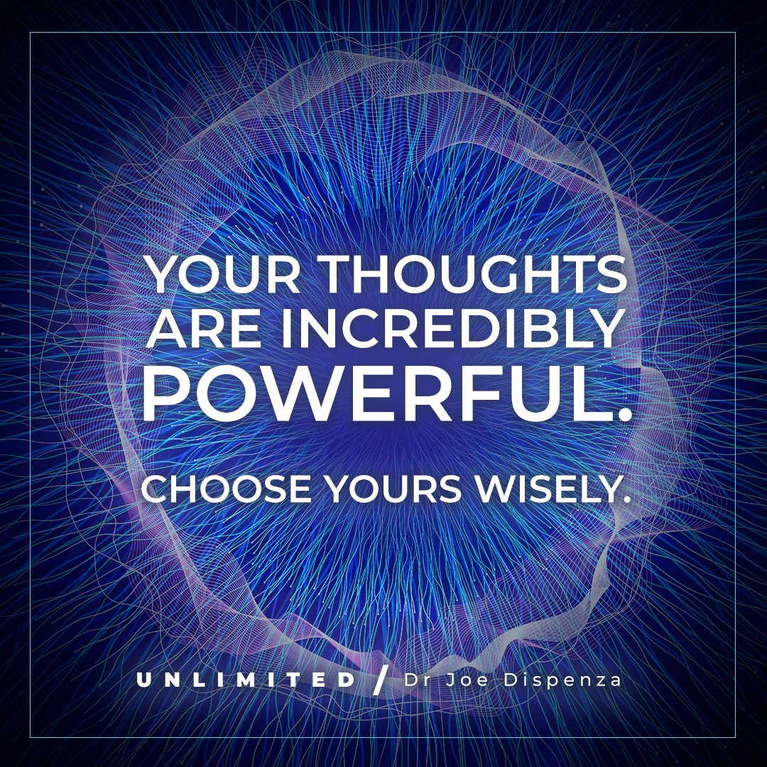 Becoming aware of the thoughts you think over and over again, day in, day out, is the first step to change. What thoughts are you catching today? Learn more about Dr Joe’s meditation, Changing Beliefs and Perceptions. bit.ly/3ViFvRY