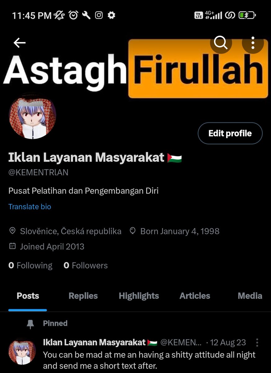 Iklan Layanan Masyarakat 🌻🇵🇸🍉 tweet media