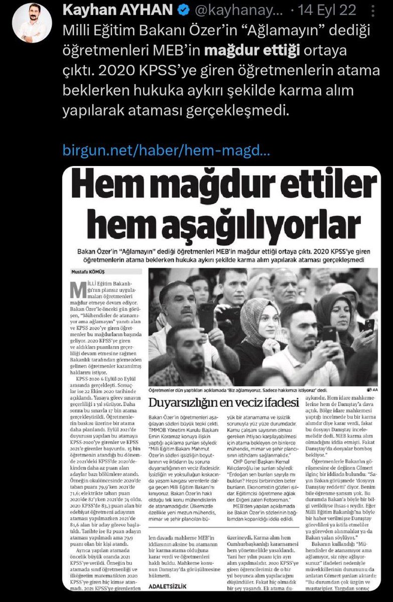 <a href="/kaderinarifi/">Arif Nacaroğlu (Antakyalı)</a> <a href="/NumanKurtulmus/">Numan Kurtulmuş</a>