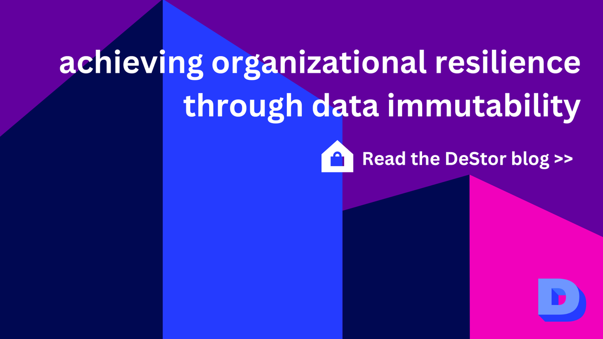 FilecoinDeStor's tweet image. Ensure your data's longevity and resilience with immutability. Discover how DeStor's solutions can secure your data for the long term. Learn more: hubs.la/Q02yxr_f0

#DataSecurity #DataPreservation #Immutability #DeStor