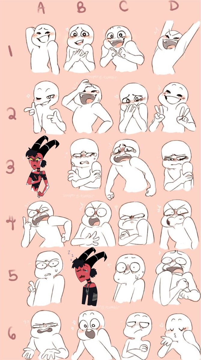 Which expression should I do next?😋 #impsona #expressions #practice #artmoots #digitalart #digitalartists #helluvabossartstyle