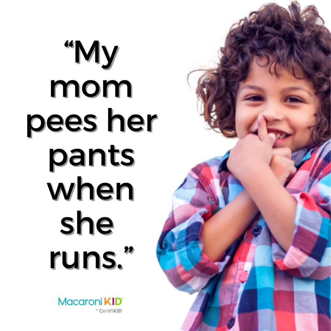 MacKidSkagit's tweet image. When kids’ unfiltered truth bombs in public make you want to crawl into a hole and hide…😂

tinyurl.com/3cdten7y

#MacaroniKID #KidsSayTheDarndestThings #FamilyHumor #Momlife #Parenthood #MomsBeLIke #KidsBeLike