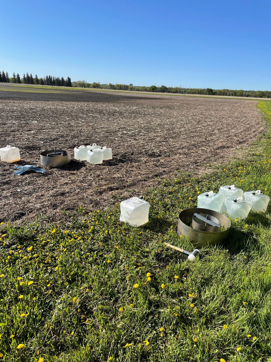 Steve_Crittenden (@steve_crittende) on Twitter photo We demonstrated water infiltration into soil yesterday using these double ring infiltrometers for students at Brandon Research and Development Centre <a href="/AAFC_Canada/">AAFC Canada</a> #GCAggie We demonstrated water infiltration into soil yesterday using these double ring infiltrometers for students at Brandon Research and Development Centre <a href="/AAFC_Canada/">AAFC Canada</a> #GCAggie