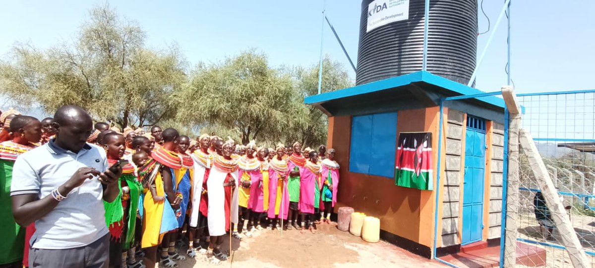 SammyNaporos's tweet photo. Day 2 in Samburu North: Commissioning of Empatpat Water project serving over 2000 households and over 5k livestock. Present were area MP Hon. Letipila, KVDA Board Chair, and  local leadership. https://t.co/oFxCOqhvSt