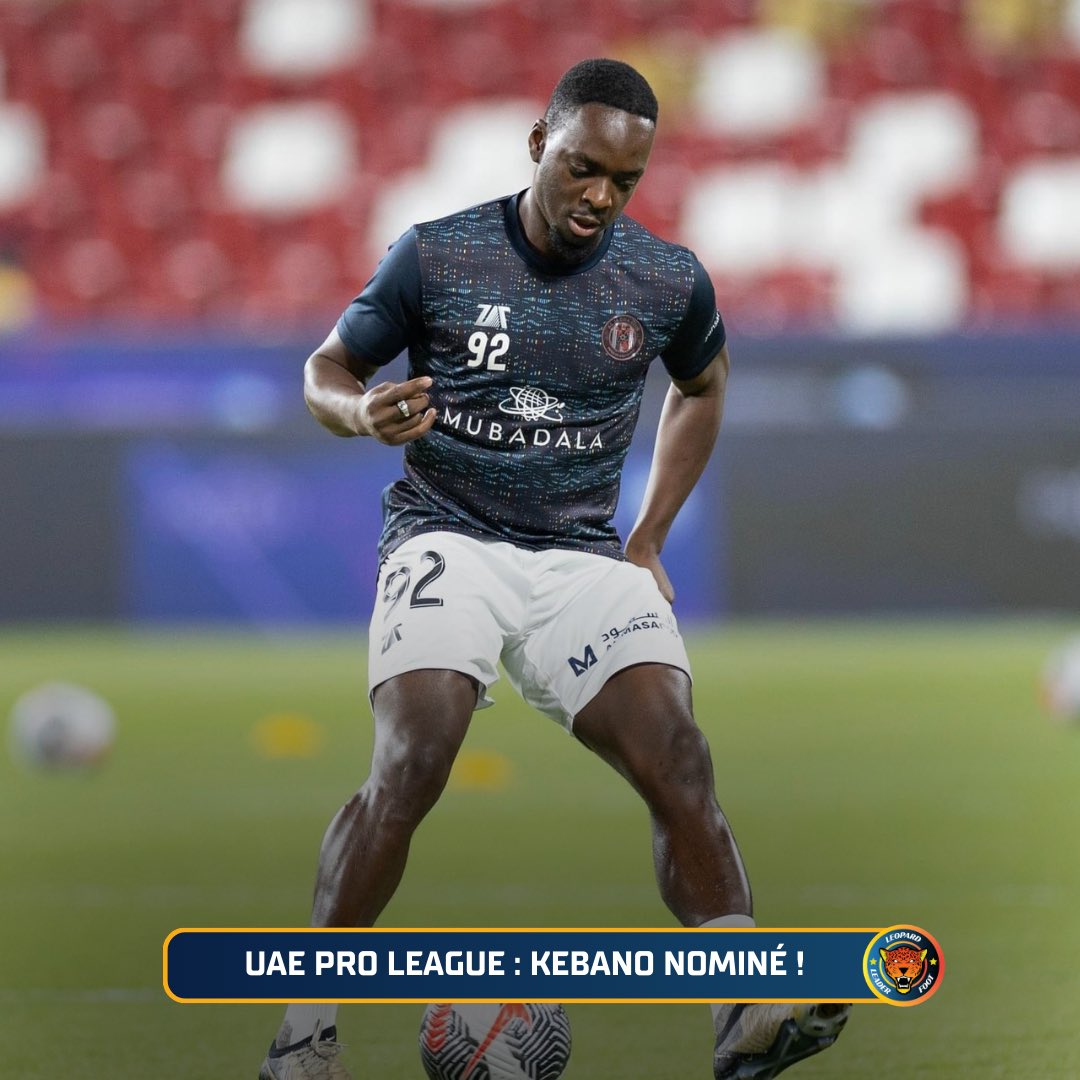 🇦🇪 [𝑷𝒓𝒐 𝑳𝒆𝒂𝒈𝒖𝒆] Neeskens Kebano dans la course pour une récompense individuelle ! 

L’ailier congolais de Al Jazira Club est nominé pour le titre de Meilleur joueur du mois de Mai dans le championnat émirati. 

Cette saison, il est auteur de 6 buts et 5 passes décisives
