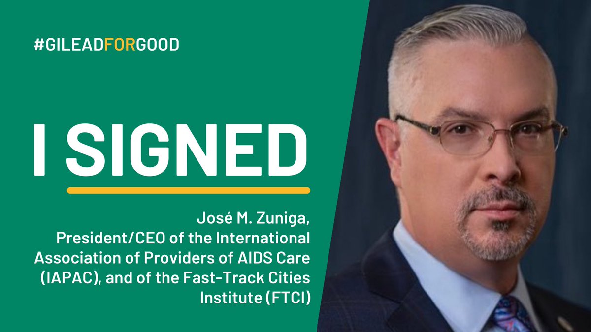 I joined 300+ signatories in urging @GileadSciences to ensure that lenacapavir reaches those who need it MOST – worldwide. EVERY person matters in the fight against #HIV. #GileadForGood Read our letter: bit.ly/4aJTc0K