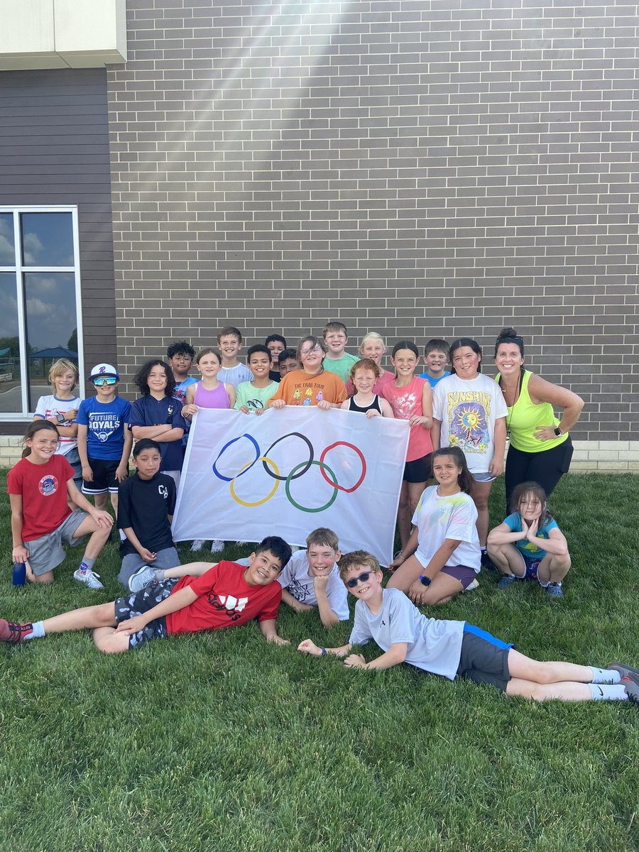 Field day 2024 was an epic one for sure! We love a good summer Olympics theme!