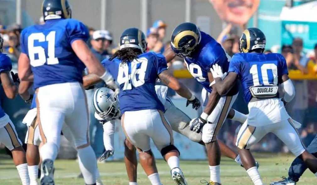'Fight!' 

#DallasCowboys Schedule Joint Practices with #Rams at Oxnard Camp athlonsports.com/nfl/dallas-cow… via @DallasCowboysFN
