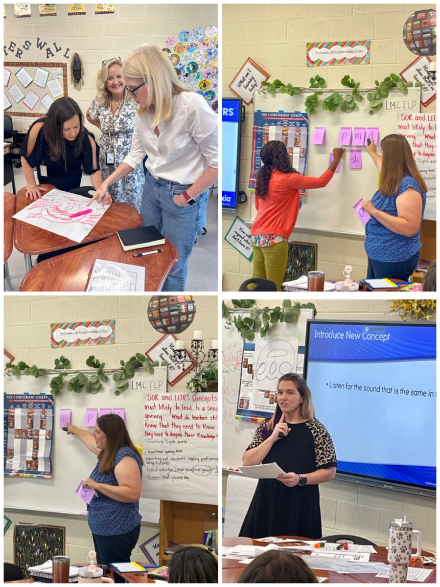 JGauseEducate's tweet photo. Excited to deepen our understanding of the components when teaching a phonics lesson at the LETRS Facilitator Training! 🌟📚 Empowering educators with the tools to enhance student literacy and unlock a world of words. #LETRS #Lexia_Learning  #COBB_ELA #PD #lovetoreadhere https://t.co/m96VofGBKB
